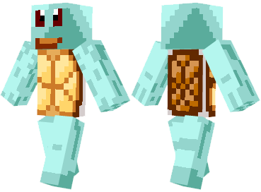 Скин Squirtle для minecraft