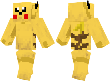 Скин Pikachu для minecraft