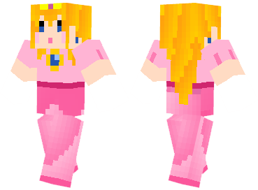 Скин Princess Peach для minecraft