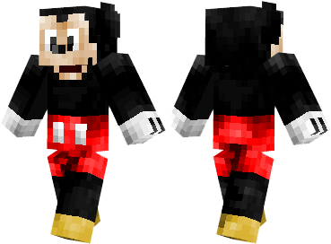 Скин Mickey Mouse для minecraft