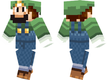 Скин Luigi для minecraft