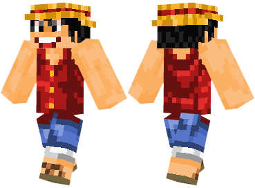 Скин Monkey D. Luffy для minecraft