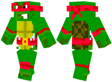 Скин Teenage Mutant Ninja Turtle для minecraft