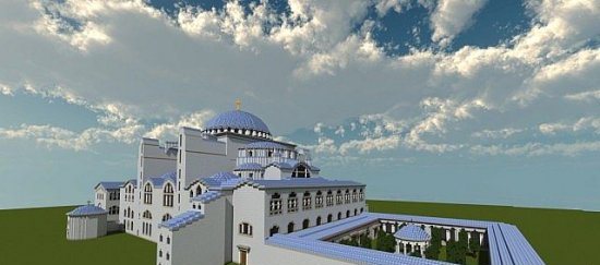 Карта Naos tes Hagias Theou tou Sophias для minecraft 1.5.2, 1.5.1