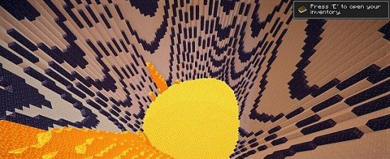 Карта Beautiful Scenery Volcano для minecraft 1.5.2 , 1.5.1