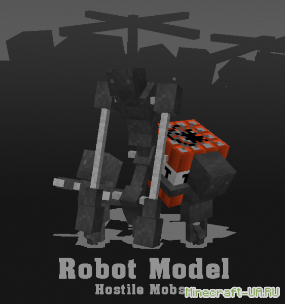 [1.4.2] Robotic mob models - вытесняем мобов роботами