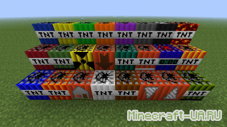 [1.2.5] Too Much TNT - очередной мод добавляющий много разновидностей тнт