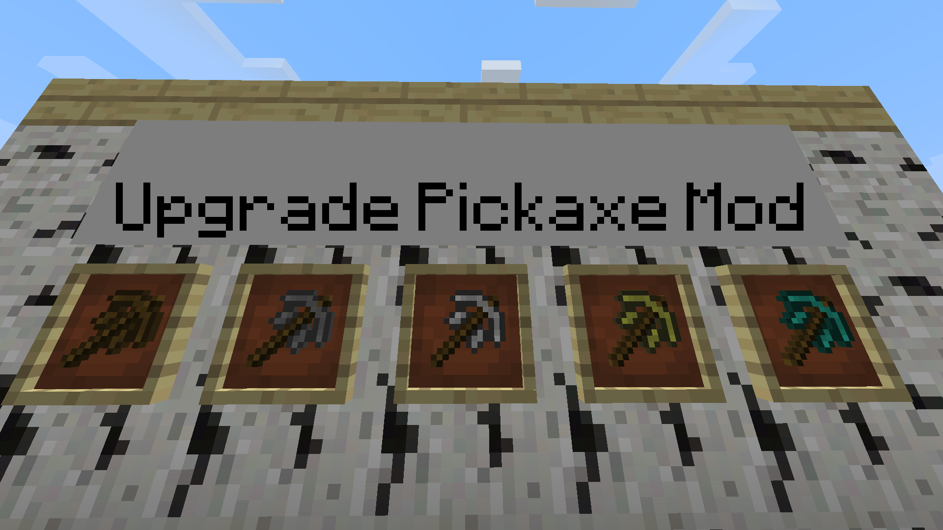 Upgrade Pickaxe Mod [1.5.2]