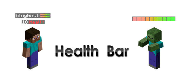 Health Bar v1.6.2-DEV 2 [1.5.2][Bukkit]