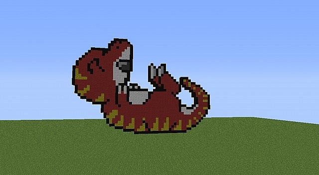 laughing chibi dinosaur [Карта]