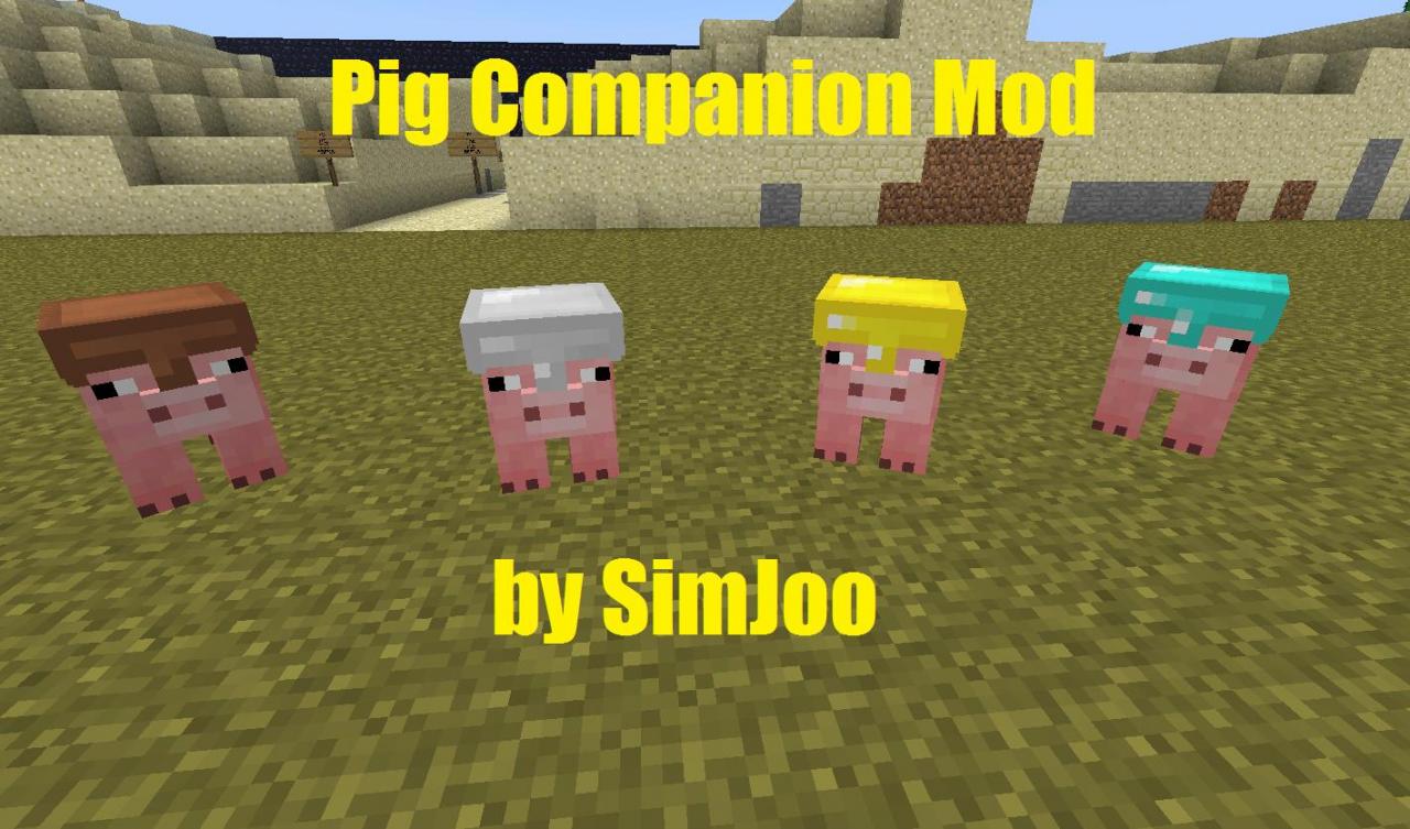 Pig Companion Mod [1.5.2]