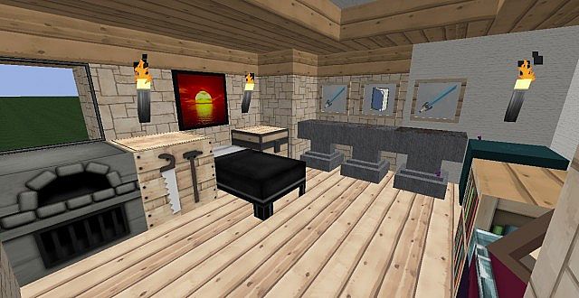 Survival-Sized Modern House [Карта]