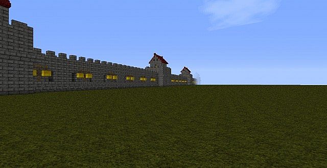 The great wall of minecraft [Карта]