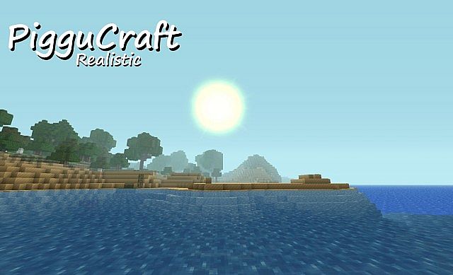 PigguCraft Realistic [16x][1.5.2]