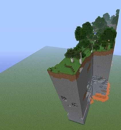 Super Flat Chunk Glitch [Карта]