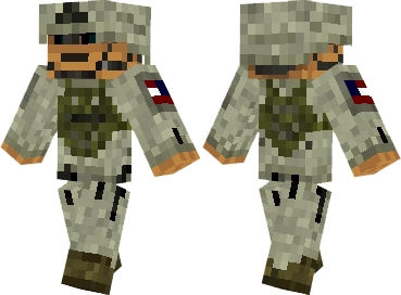 Скин US Marine для minecraft