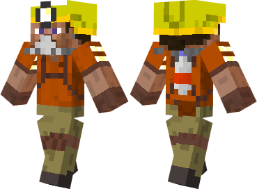 Скин Safety Miner для minecraft