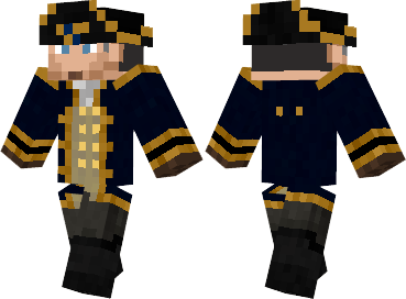 Скин Navy Captain для minecraft