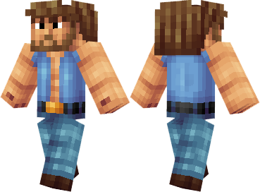 Скин Chuck Norris для minecraft