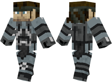 Скин Solid Snake для minecraft