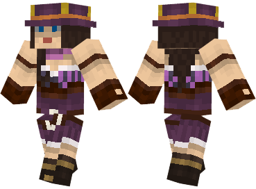 Скин Caitlyn для minecraft