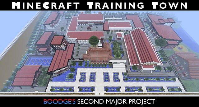 MCTT: Minecraft Training Town [Карта]