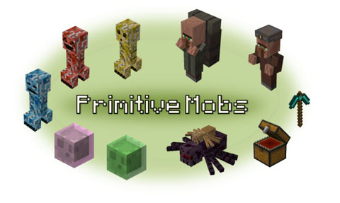 Primitive Mobs Mod [1.5.2]