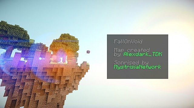 FallOnVoid - Minigame map [Карта]