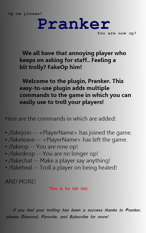 Pranker [1.6.2]