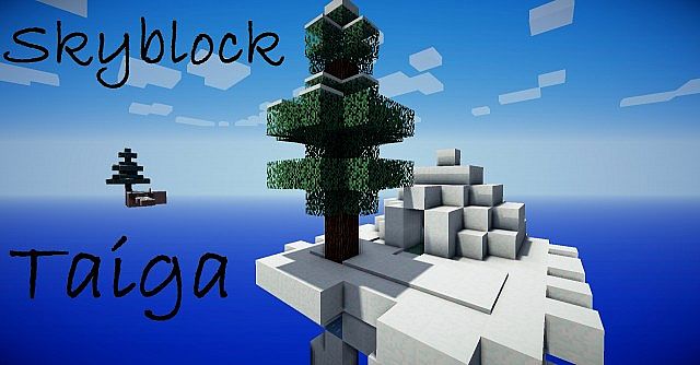 Skyblock - Taiga [Карта]