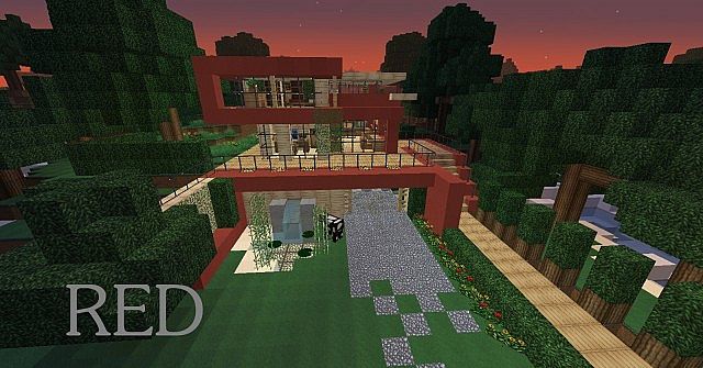 RED | Beach house | modern [Карта]