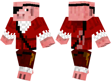 Скин Pirate Pig для minecraft