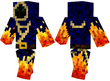 Скин Fire Mage для minecraft