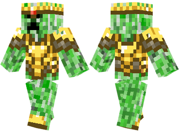 Скин Creeper King для minecraft