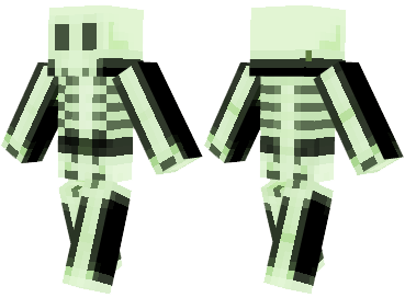 Скин Glowing Skeleton для minecraft