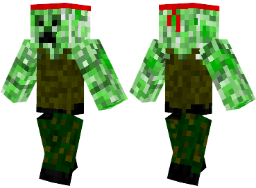 Скин Creeper Commando для minecraft