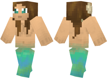 Скин Mermaid для minecraft