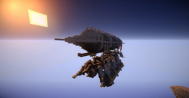 Airship "the bug" / Dirigeable "Le scarabée" [Карта]