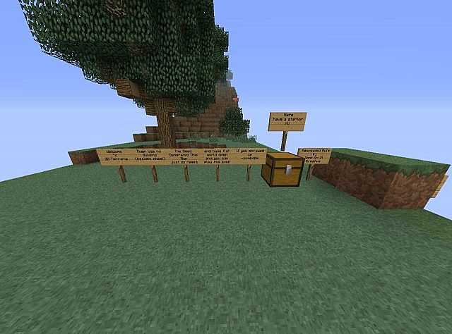 Minecarft 3D Terraria [Карта]