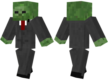 Скин Zombie Suit для minecraft