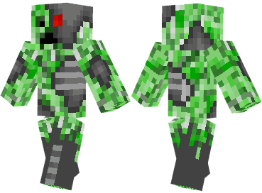 Скин Creeper Cyborg для minecraft