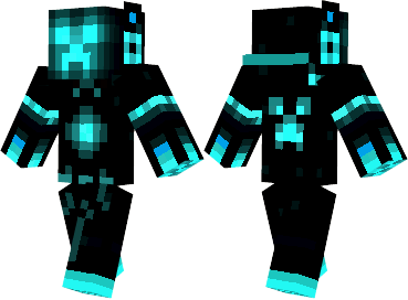 Скин Tron Creeper для minecraft