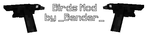 BIRDS MOD для minecraft 1.4.6