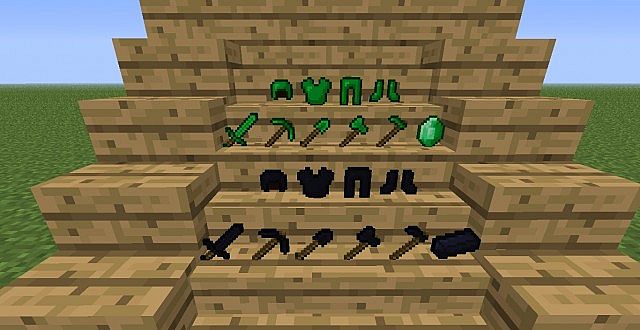 Emerald and Obsidian Tools mod [1.6.4]