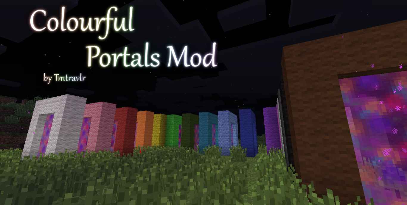 Colourful Portals Mod [1.6.4]