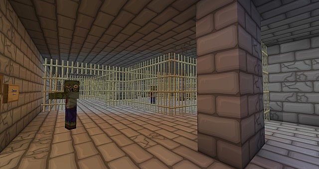 Zombie escape (Outlast-like mini map) [Карта]