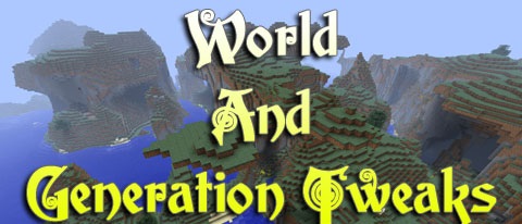 World And Generation Tweaks [1.6.4]