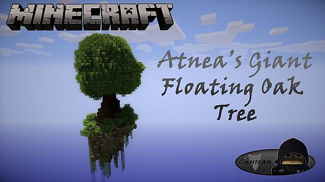 Minecraft: BwS - Atnea's Giant Floating Oak Tree [Карта]