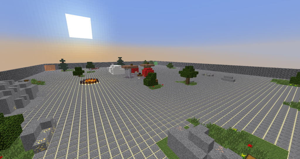 A new minecraft mini-game: QuickSand Survival [Карта]