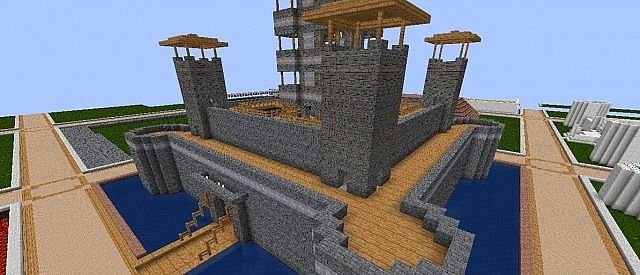 Japanese Chinese Castle competition - spawn [Карта]